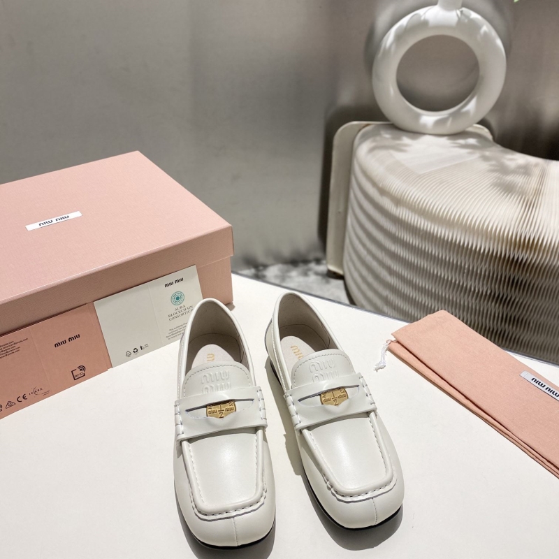 Miu Miu Leather Shoes